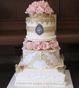 Свадебный торт царский №169564