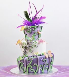 Свадебный торт бал №166451