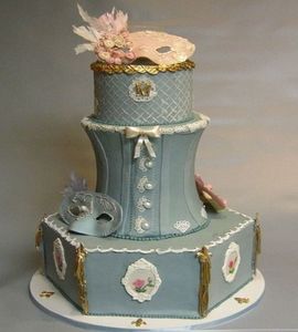 Свадебный торт бал №166453