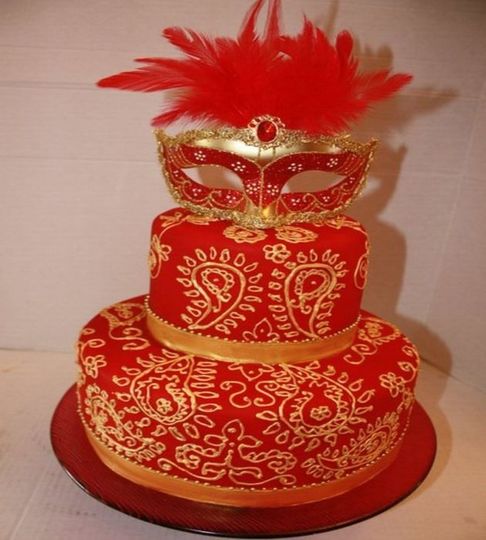 Свадебный торт бал №166454
