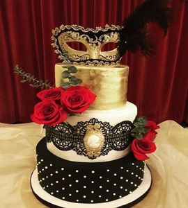 Свадебный торт бал №166456