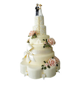 Свадебный торт бал №166465