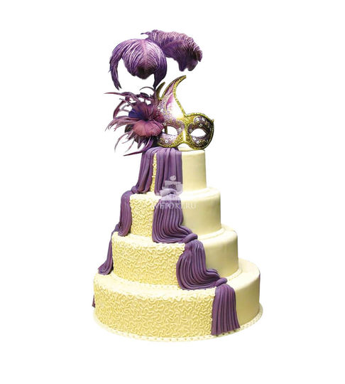 Свадебный торт бал №166467