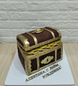 Торт сундук №174543