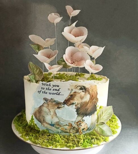 Торт на Никелевую свадьбу №191822