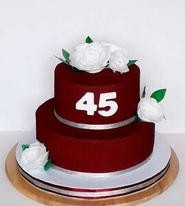 Торт на 45 лет женщине №475748