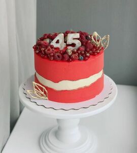 Торт на 45 лет женщине №475778