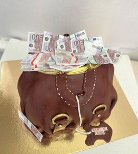 Торт с евро №166008
