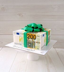 Торт с евро №166018