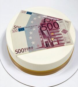 Торт с евро №166023