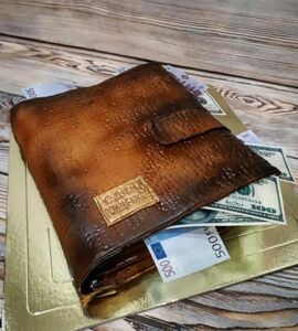 Торт бумажник №447906