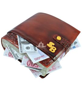 Торт Кошелек с банкнотами