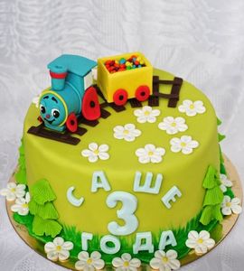 Торт на 3 года мальчику №235678