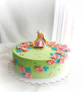Торт зеленый девочке №151618
