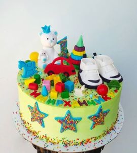 Торт на 1 годик мальчику №212012