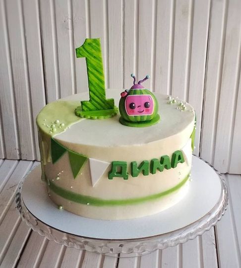 Торт на 1 годик Диме №212033