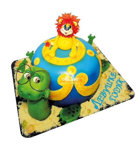 Торт на 1 годик черепаха №212078