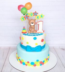 Торт на 1 год мальчику №212205