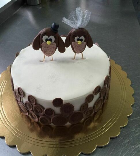 Торт с совами №507405