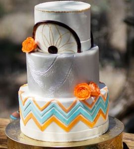 Свадебный торт хиппи 169508