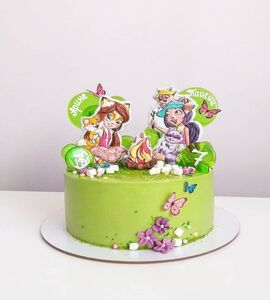 Торт двойной для девочек №123915