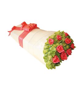 Торт Букет розовых роз