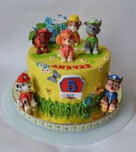 Торт на 5 лет девочке №235905