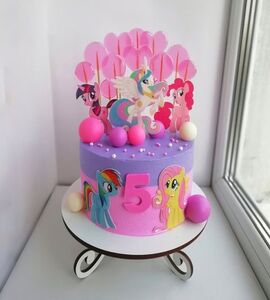 Торт на 5 лет девочке пони №235947