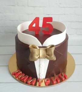 Торт на 45 лет мужчине №475931