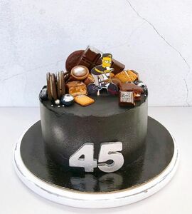 Торт на 45 лет мужчине №475948