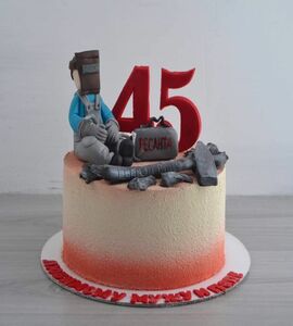 Торт на 45 лет мужчине №476001