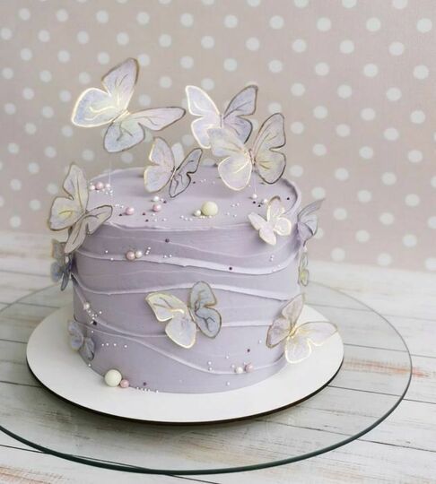 Торт с бабочками №503108