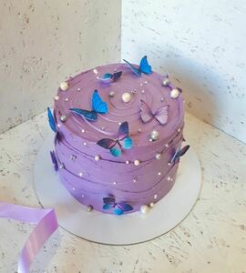 Торт с бабочками №503114