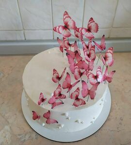 Торт с бабочками №503123