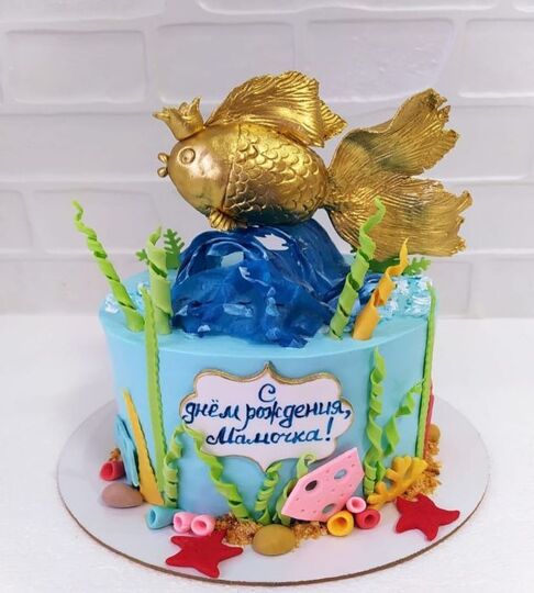 Торт Золотая рыбка №197705