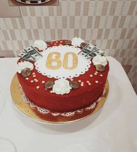 Торт на 60 лет женщине №476510