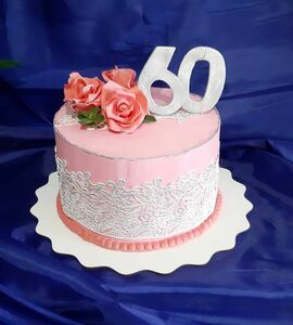Торт на 60 лет женщине №476533