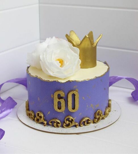 Торт на 60 лет женщине №476558