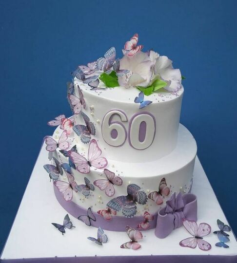 Торт на 60 лет женщине №476575