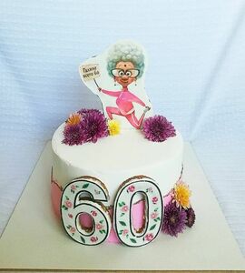 Торт на 60 лет женщине №476591