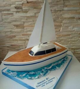 Торт яхта №345735