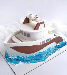Торт яхта №345745