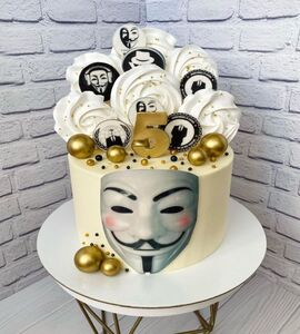 Торт маска №139901