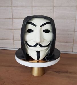 Торт маска №139920