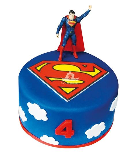 Торт Супермен детский