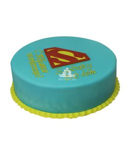 Торт Супермен на юбилей