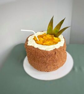 Торт в виде кокоса №147805