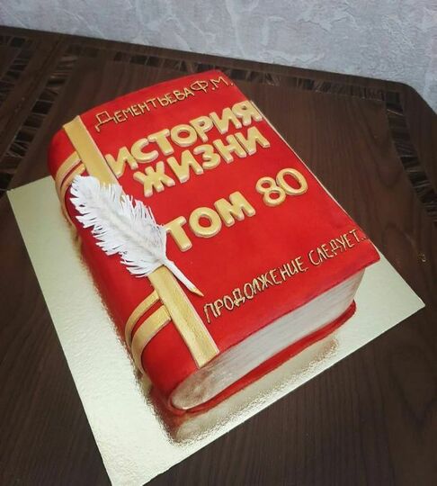 Торт на 80 лет бабушке №477414