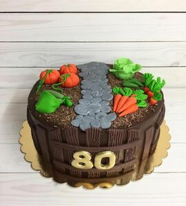 Торт на 80 лет бабушке №477448