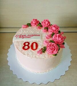 Торт на 80 лет бабушке №477473